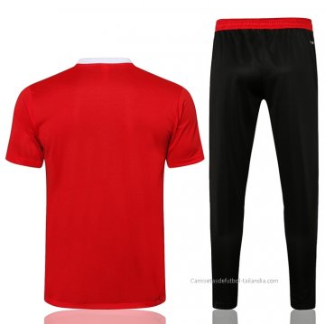 Chandal del Bayern Munich Manga Corta 2021-2022 Rojo