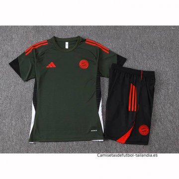 Chandal del Bayern Munich Manga Corta 2025-2026 Verde - Pantalon Corto