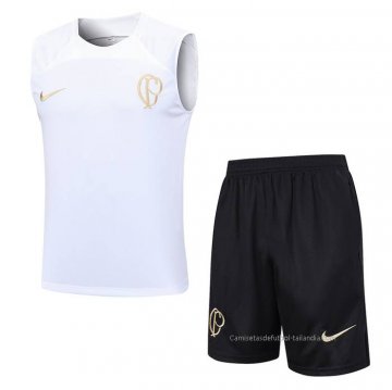 Chandal del Corinthians Sin Mangas 2023-2024 Blanco Chandal del Corinthians Sin Mangas 2023-2024 Blanco