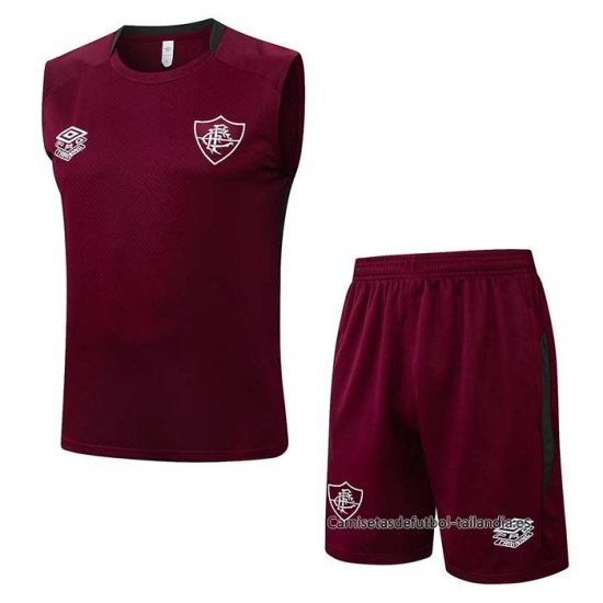 Chandal del Fluminense Sin Mangas 2025-2026 Rojo - Haga un click en la imagen para cerrar