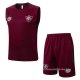 Chandal del Fluminense Sin Mangas 2025-2026 Rojo