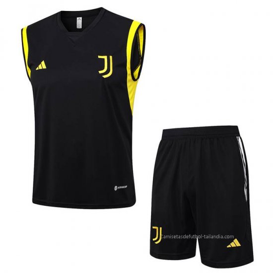 Chandal del Juventus Sin Mangas 2023-2024 Negro - Haga un click en la imagen para cerrar