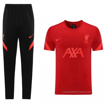 Chandal del Liverpool Manga Corta 2021 Rojo