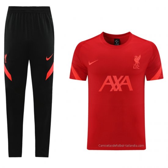 Chandal del Liverpool Manga Corta 2021 Rojo - Haga un click en la imagen para cerrar