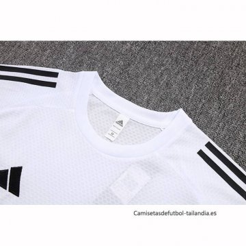 Chandal del Manchester United Manga Corta 2025-2026 Blanco - Pantalon Corto
