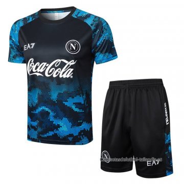 Chandal del Napoli Manga Corta 2024-2025 Azul - Pantalon Corto Chandal del Napoli Manga Corta 2024-2025 Azul - Pantalon Corto