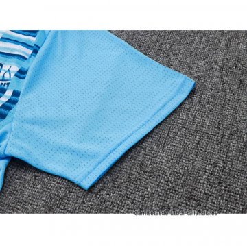 Chandal del Olympique Marsella Manga Corta 2024-2025 Azul - Pantalon Corto