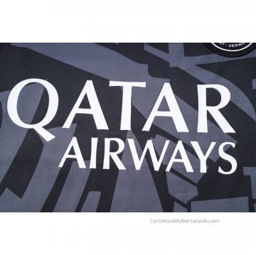 Chandal del Paris Saint-Germain Jordan Sin Mangas 2023-2024 Negro y Gris