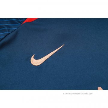 Chandal del Paris Saint-Germain Manga Corta 2023-2024 Azul - Pantalon Corto