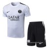 Chandal del Paris Saint-Germain Manga Corta 2026-2027 Blanco - Pantalon Corto Chandal del Paris Saint-Germain Manga Corta 2026-2027 Blanco - Pantalon Corto
