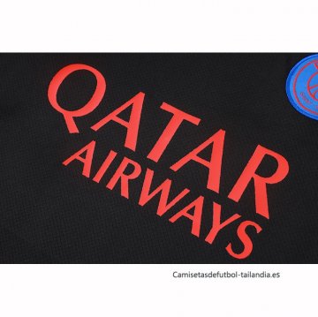 Chandal del Paris Saint-Germain Manga Corta 2026-2027 Negro - Pantalon Corto