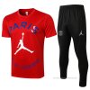 Chandal del Paris Saint-Germain Manga Corta 2021-2022 Rojo Chandal del Paris Saint-Germain Manga Corta 2021-2022 Rojo