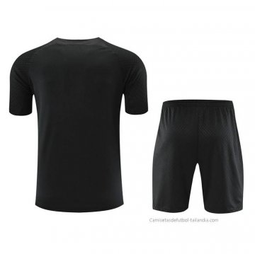 Chandal del Paris Saint-Germain Manga Corta 2022-2023 Negro - Pantalon Corto