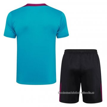 Chandal del Paris Saint-Germain Manga Corta 2024-2025 Verde - Pantalon Corto