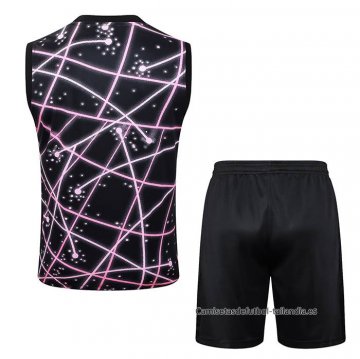 Chandal del Paris Saint-Germain Sin Mangas 2025-2026 Negro Rosa