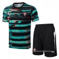 Chandal del Portugal Manga Corta 2025-2026 Verde - Pantalon Corto