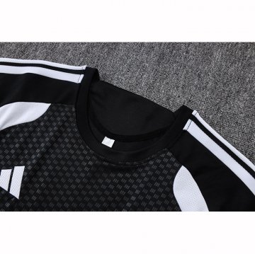 Chandal del Real Madrid Manga Corta 2025-2026 Negro - Pantalon Corto