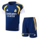 Chandal del Real Madrid Manga Corta 2026-2027 Azul - Pantalon Corto