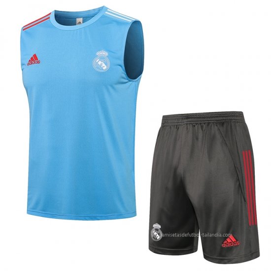 Chandal del Real Madrid Sin Mangas 2021-2022 Azul - Haga un click en la imagen para cerrar