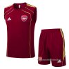 Chandal del Roma Sin Mangas 2025-2026 Rojo