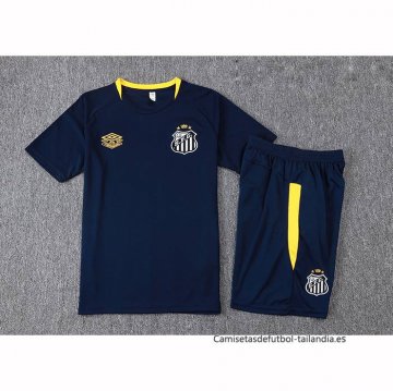 Chandal del Santos Manga Corta 2025-2026 Azul - Pantalon Corto