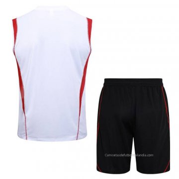 Chandal del Sao Paulo Sin Mangas 2023-2024 Blanco