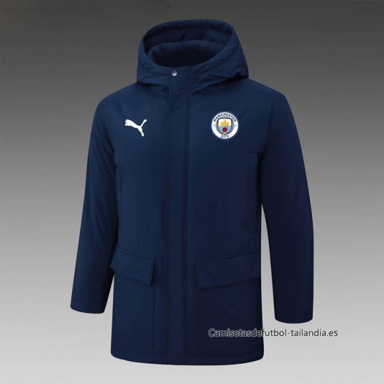Chaqueta Invierno del Manchester City 2024-2025 Azul - Haga un click en la imagen para cerrar