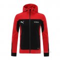 Chaqueta con Capucha del AC Milan 2021 Rojo