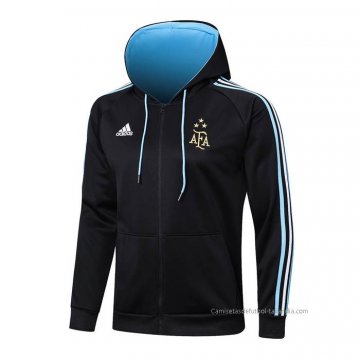 Chaqueta con Capucha del Argentina 2022-2023 Negro Chaqueta con Capucha del Argentina 2022-2023 Negro