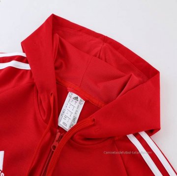 Chaqueta con Capucha del Bayern Munich 2022-2023 Rojo