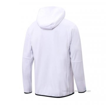 Chaqueta con Capucha del Brasil 2022-2023 Blanco