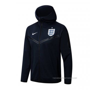 Chaqueta con Capucha del Inglaterra 2022-2023 Azul Chaqueta con Capucha del Inglaterra 2022-2023 Azul