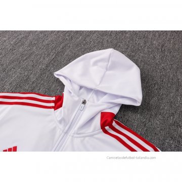 Chaqueta con Capucha del Manchester United 2021-2022 Blanco