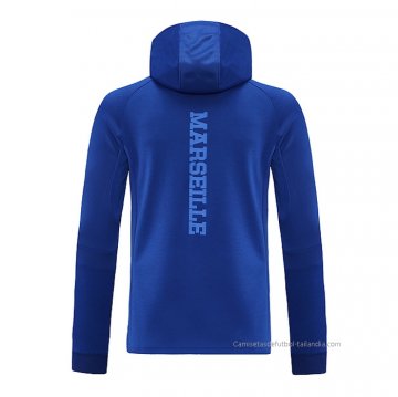 Chaqueta con Capucha del Olympique Marsella 2021-2022 Azul