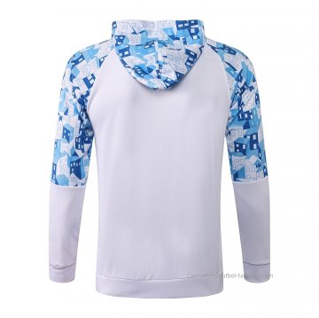 Chaqueta con Capucha del Olympique Marsella 2021-2022 Blanco