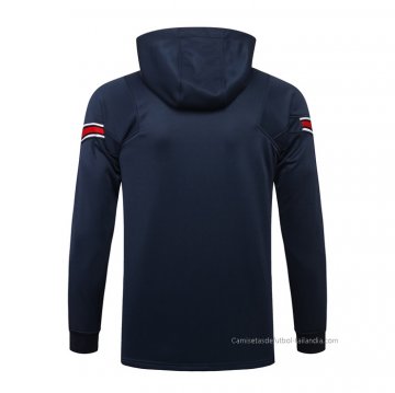 Chaqueta con Capucha del Paris Saint-Germain 2021-2022 Azul