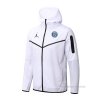 Chaqueta con Capucha del Paris Saint-Germain 2022-2023 Blanco Chaqueta con Capucha del Paris Saint-Germain 2022-2023 Blanco