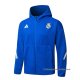 Chaqueta con Capucha del Real Madrid 2025-2026 Azul