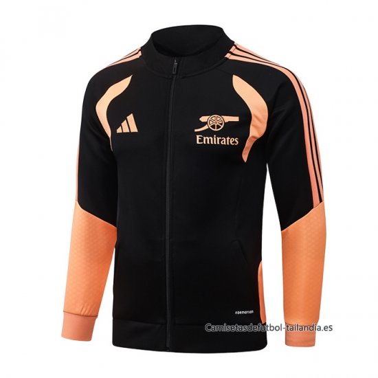 Chaqueta del Arsenal 2026-2027 Negro Naranja - Haga un click en la imagen para cerrar