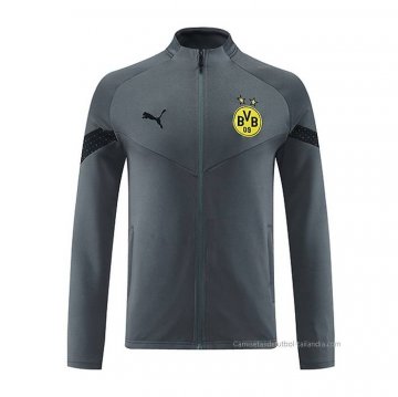 Chaqueta del Borussia Dortmund 2022-2023 Gris Chaqueta del Borussia Dortmund 2022-2023 Gris