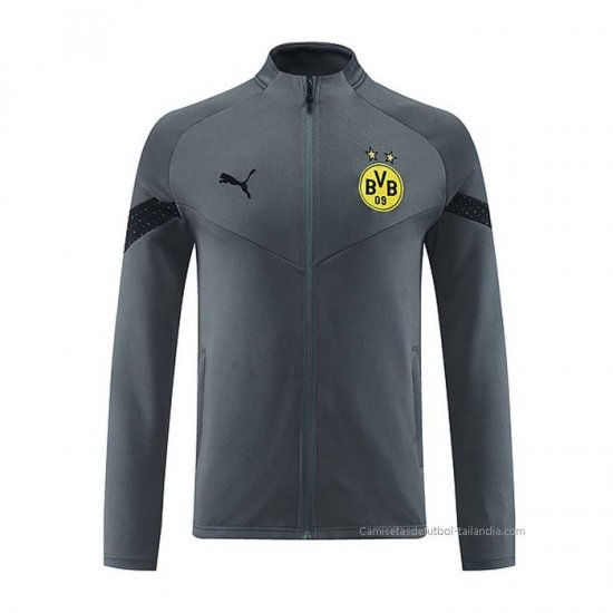 Chaqueta del Borussia Dortmund 2022-2023 Gris - Haga un click en la imagen para cerrar