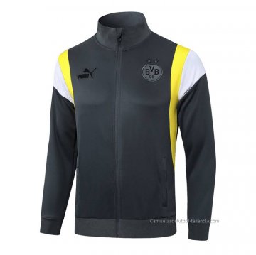 Chaqueta del Borussia Dortmund 2023-2024 Gris Chaqueta del Borussia Dortmund 2023-2024 Gris