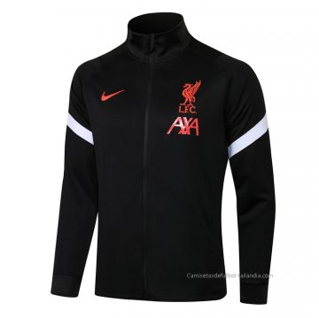 Chaqueta del Liverpool 2021-2022 Negro Chaqueta del Liverpool 2021-2022 Negro