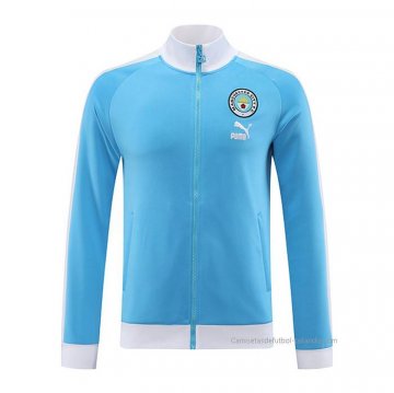 Chaqueta del Manchester City 2023-2024 Azul Claro Chaqueta del Manchester City 2023-2024 Azul Claro