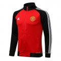 Chaqueta del Manchester United 2021-2022 Rojo y Negro