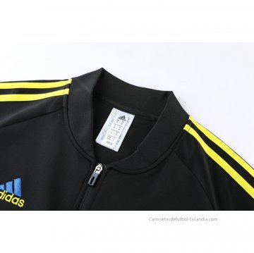 Chaqueta del Manchester United 2021-2022 Negro y Azul