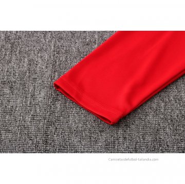 Chaqueta del Manchester United 2021-2022 Rojo y Negro