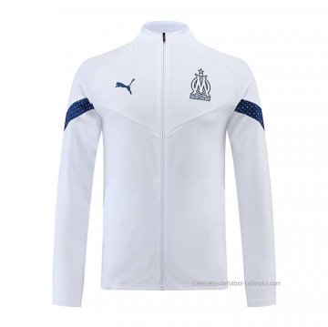 Chaqueta del Olympique Marsella 2022-2023 Blanco Chaqueta del Olympique Marsella 2022-2023 Blanco