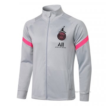 Chaqueta del Paris Saint-Germain 2021-2022 Gris Chaqueta del Paris Saint-Germain 2021-2022 Gris