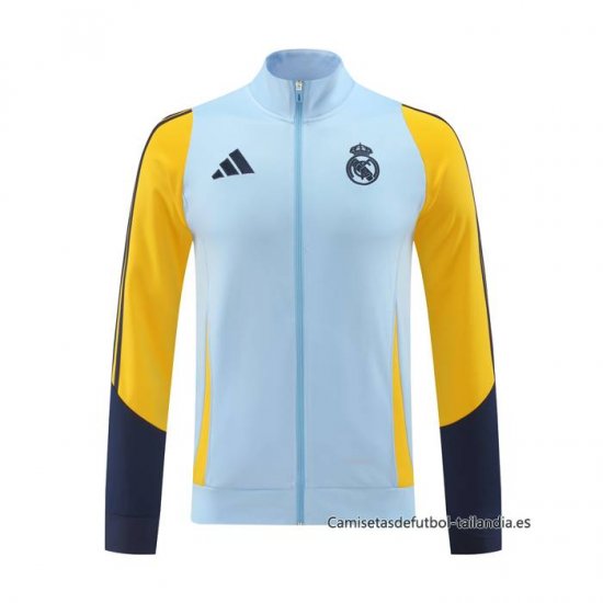 Chaqueta del Real Madrid 2024-2025 Azul Claro - Haga un click en la imagen para cerrar